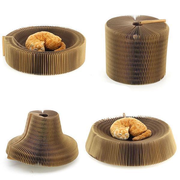 Cat Beds & Baskets - A Scratcher And A Lounge For Your Lovely Cat